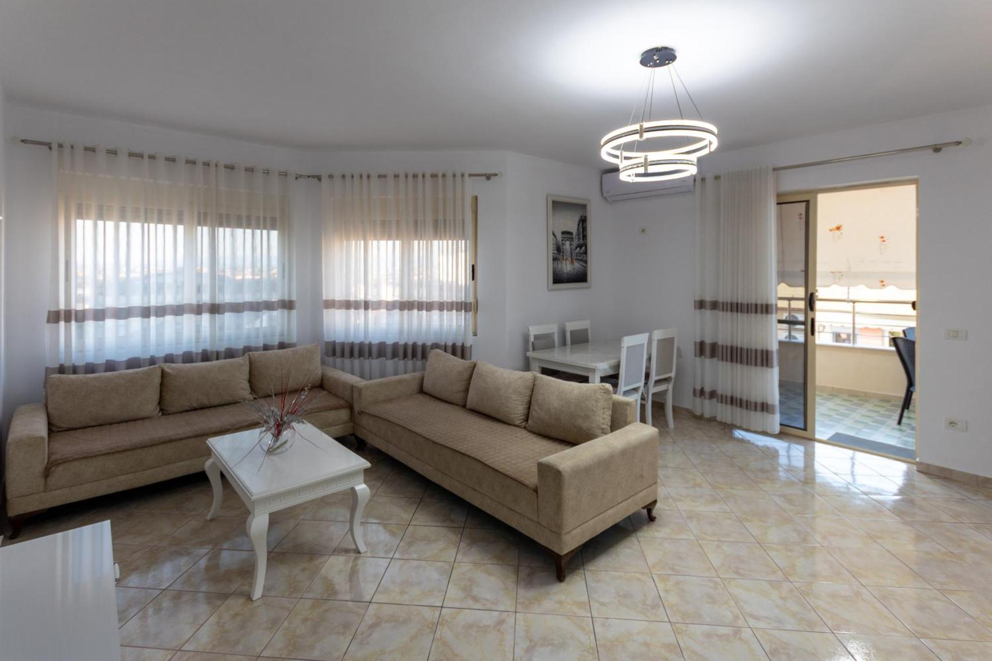Spacious 2 Bedroom Apartment In Durres Beach Zewnętrze zdjęcie
